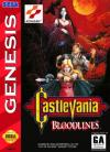 Castlevania Bloodlines Enhanced Colors Box Art Front